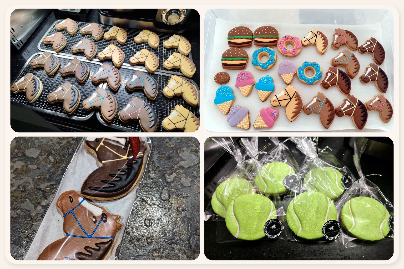 Galletas artesanales de caballos Dulce Galope