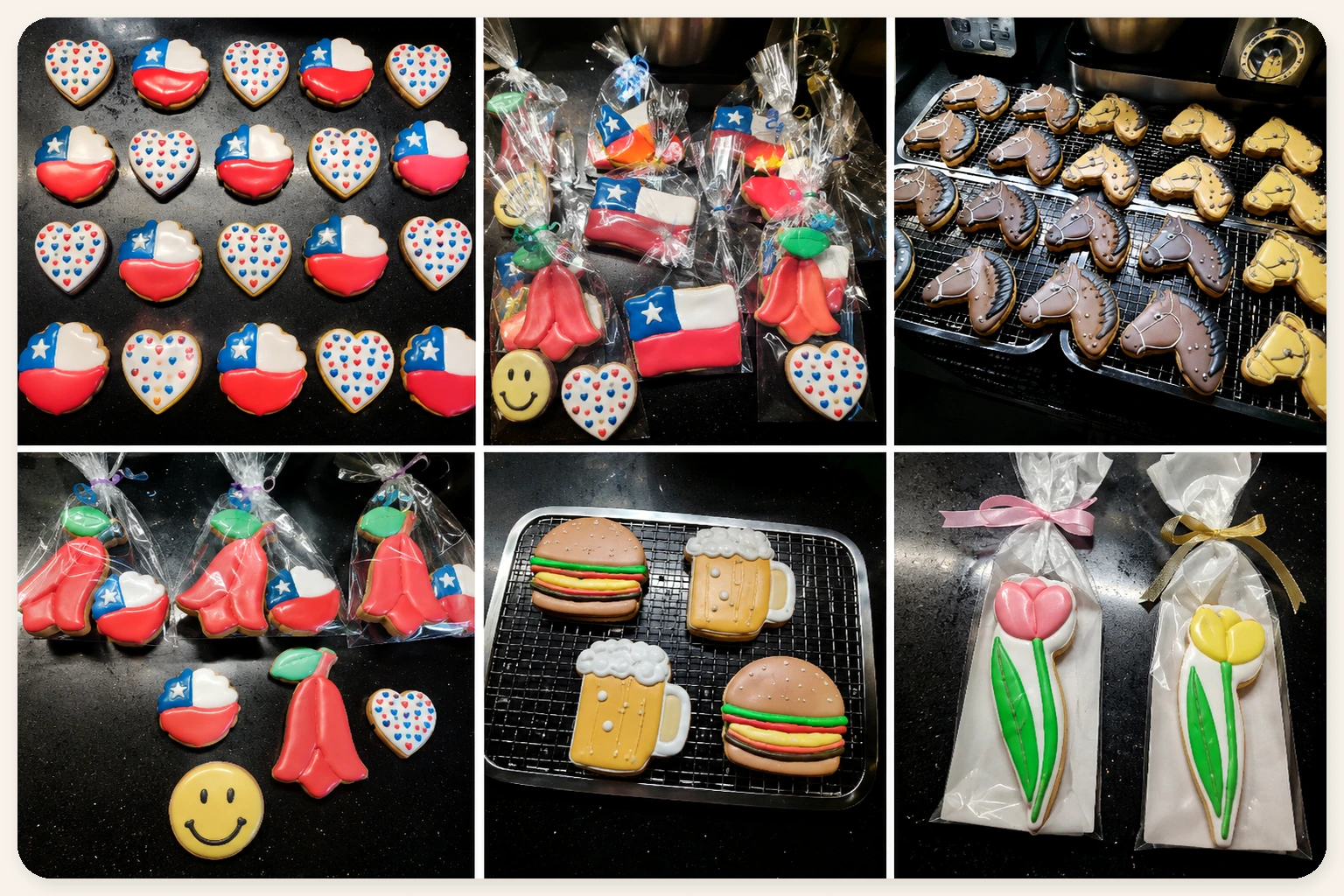 Colección de galletas chilenas